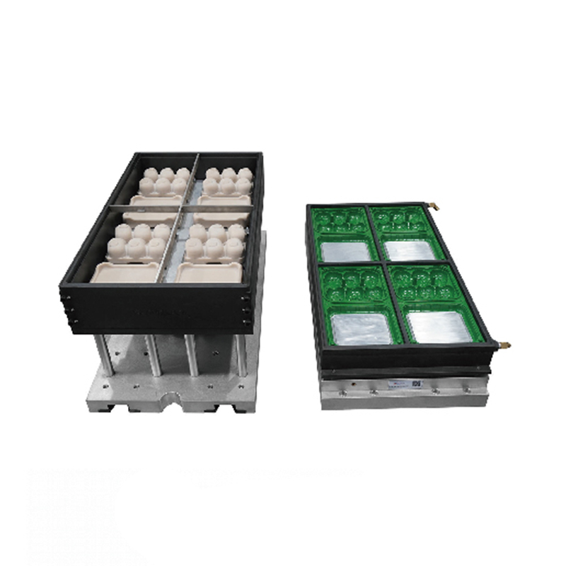 Positiv og negativt tryk termoforming af aluminiumsform