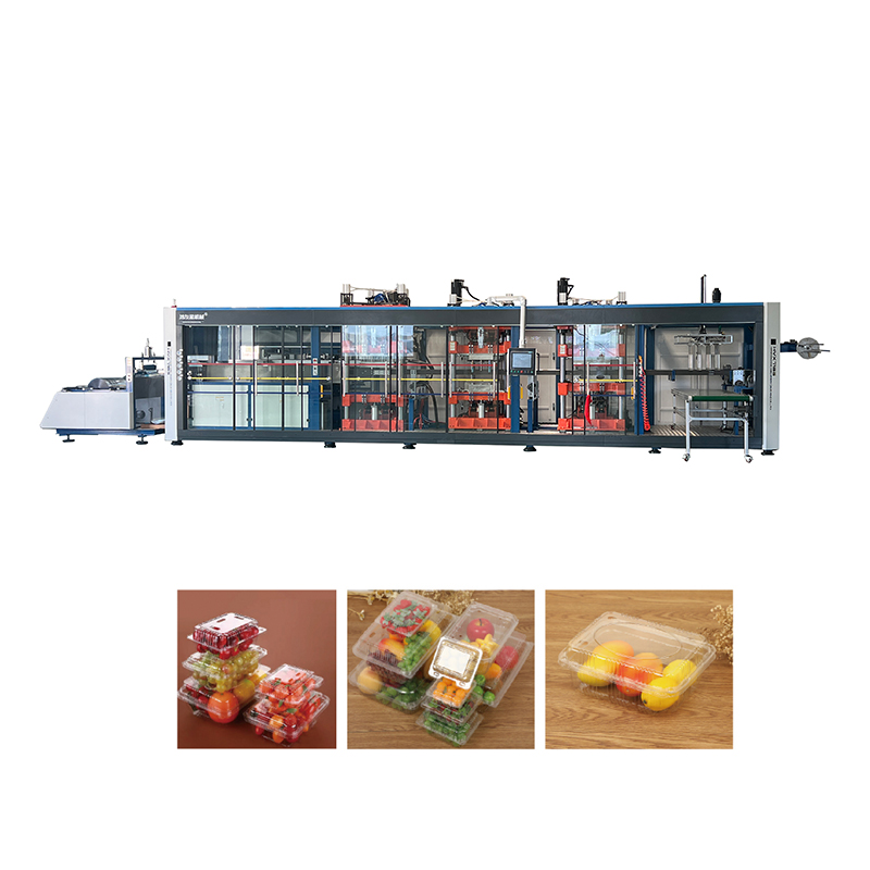 HYX 7185-4 Fuldautomatiske 4 stationer termoformingsmaskine